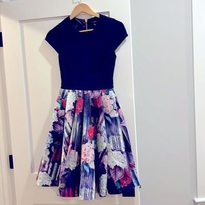 Ted baker dress event formal/cocktail dress/flowery dress